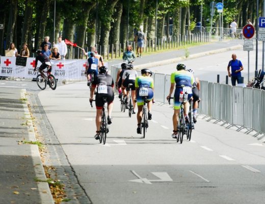 Radstrecke Frankfurt City Triathlon