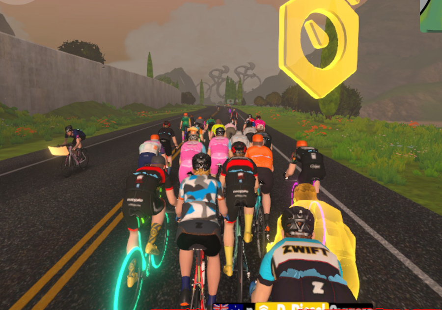 Pace maker at Zwift